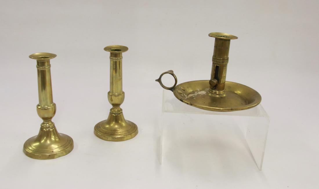 BRASS CANDLESTICK LOT (1 of 3)