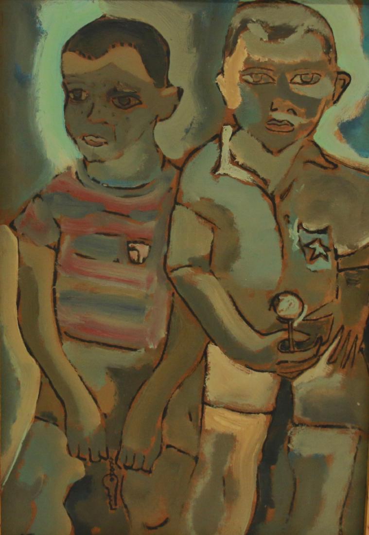 STERLING STRAUSER OIL ON BOARD (1 of 4)