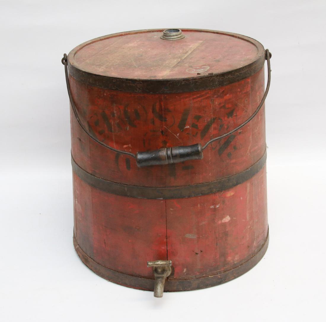 WOODEN KEROSENE CONTAINER (1 of 3)