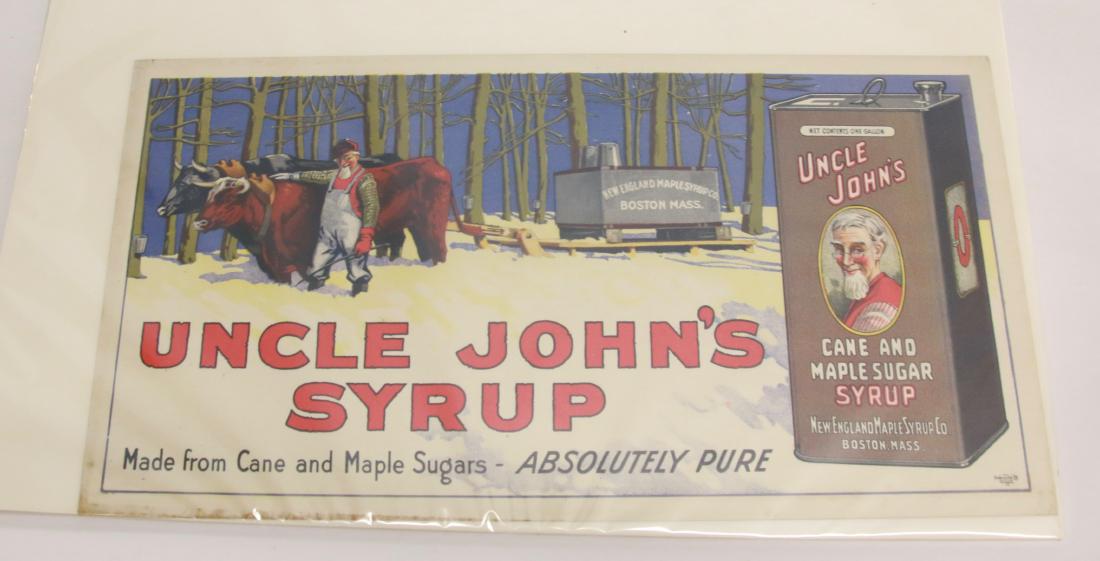 VINTAGE SYRUP ADVERTISEMENT (1 of 2)