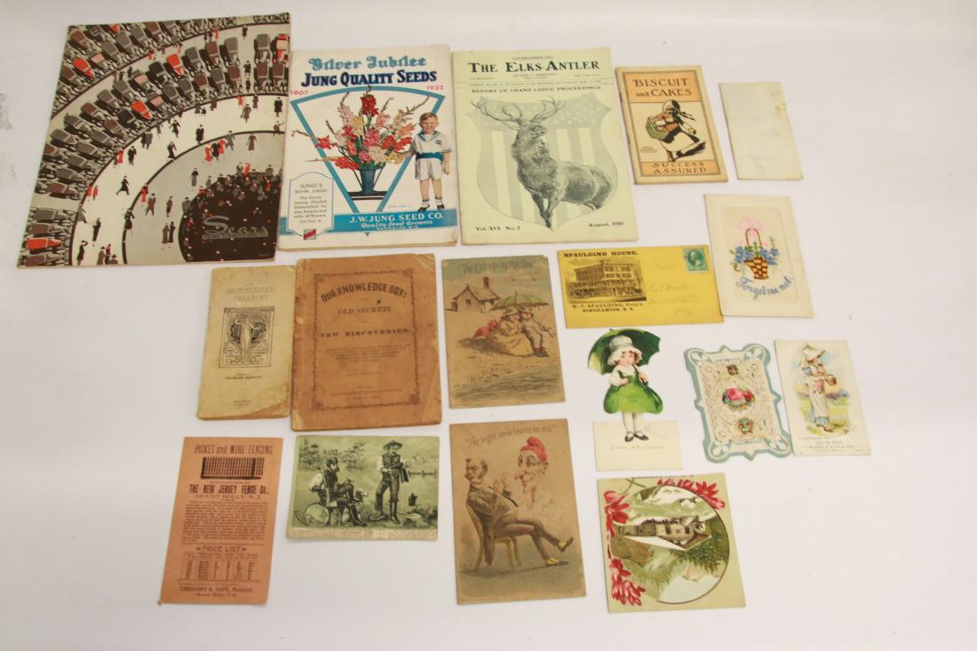 GROUP LOT OF PAPER GOODS (1 of 1)