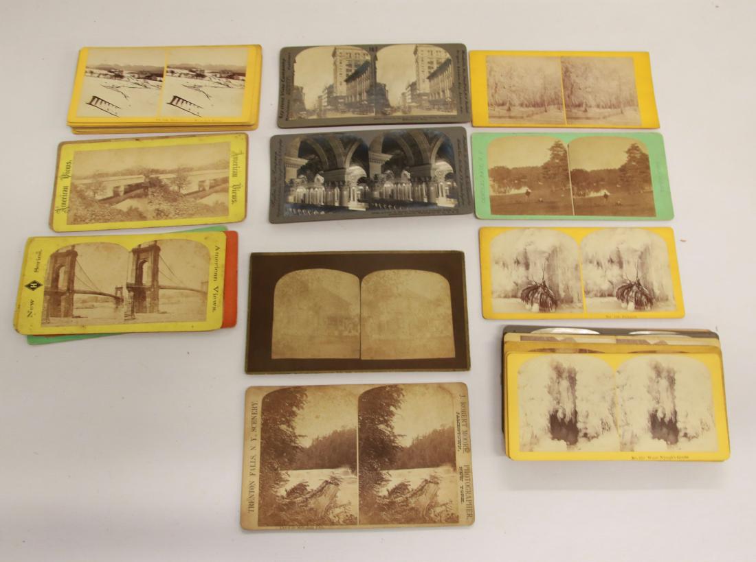 GROUP LOT OF STEREOVIEW CARDS (1 of 1)