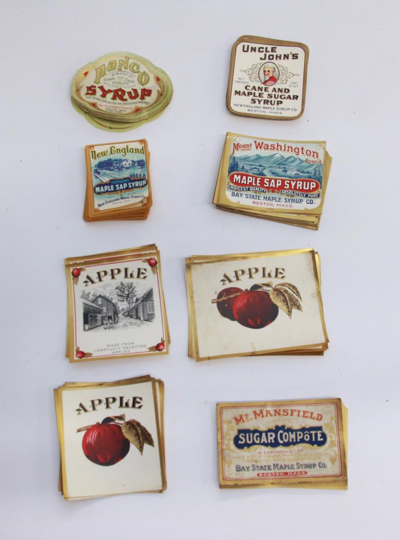 GROUP LOT OF VINTAGE LABELS (1 of 1)