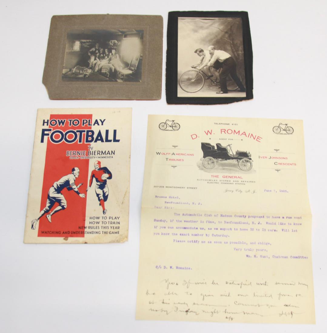 VINTAGE PHOTO AND PAPER LOT (1 of 3)