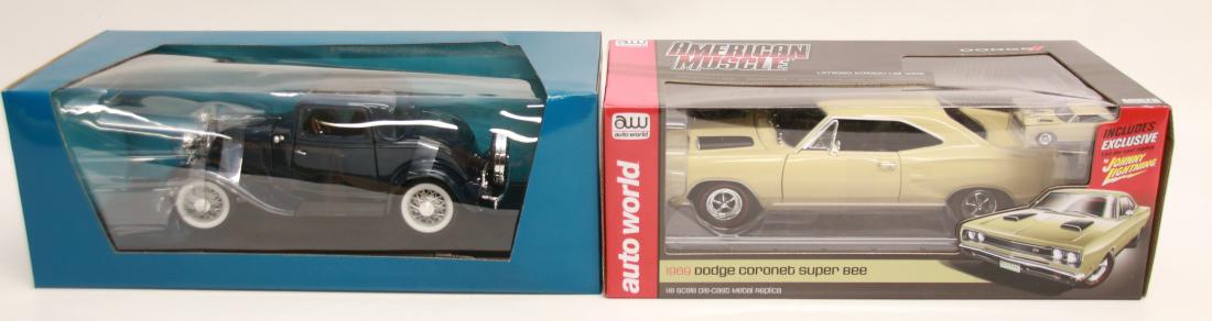 (2) SCALE MODEL CARS (1 of 4)
