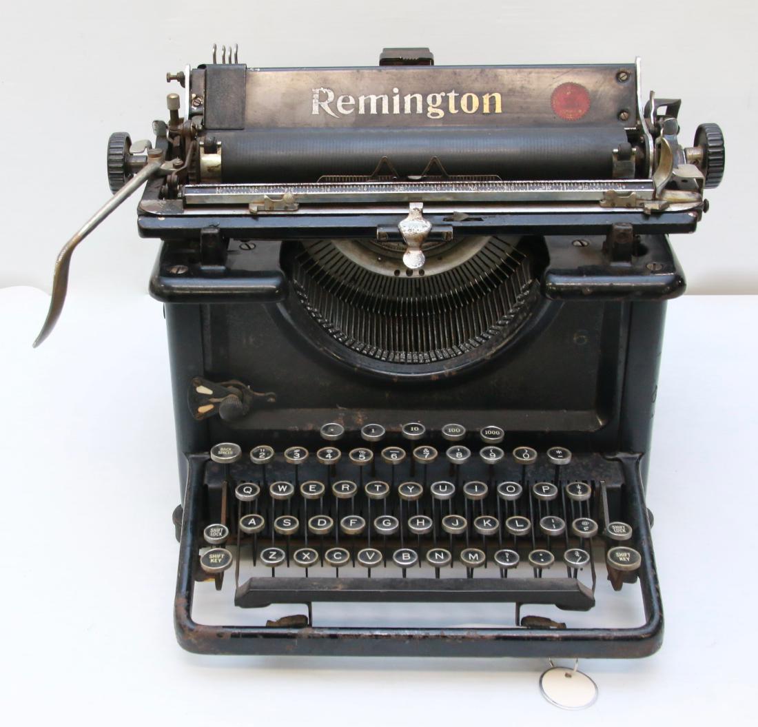 REMINGTON TYPEWRITER NO. 16: #2513127 Dimensions: 12" X 15" X 10"