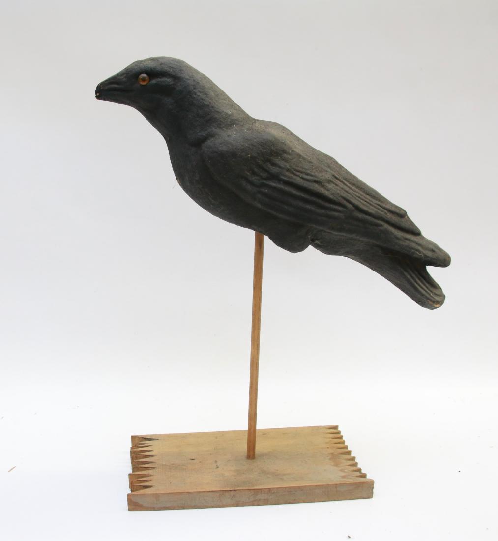 VINTAGE CROW DECOY