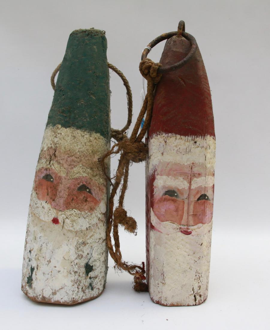 PR. OF SANTA CLAUSES: PR. OF HAND PAINTED BUOYS IN THE FORM OF SANTA CLAUS