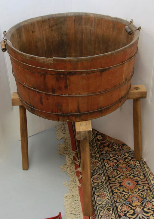 Wooden Wash Tub