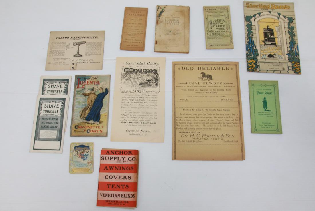 GROUP LOT OF CATALOGS AND BROCHURES (1 of 1)