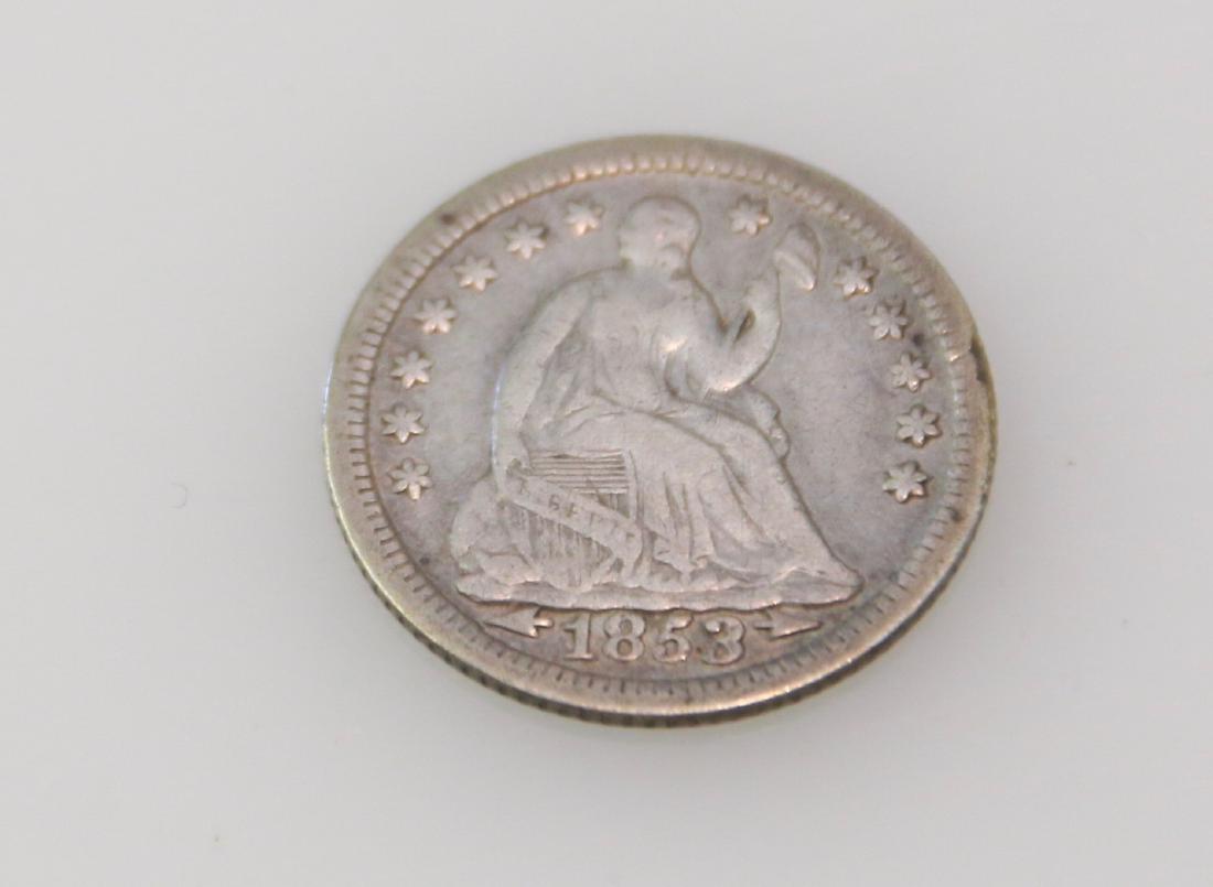 U.S. 1853 Half Dime (1 of 2)