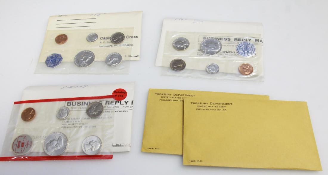 (5) 1963 MINT SETS (1 of 1)