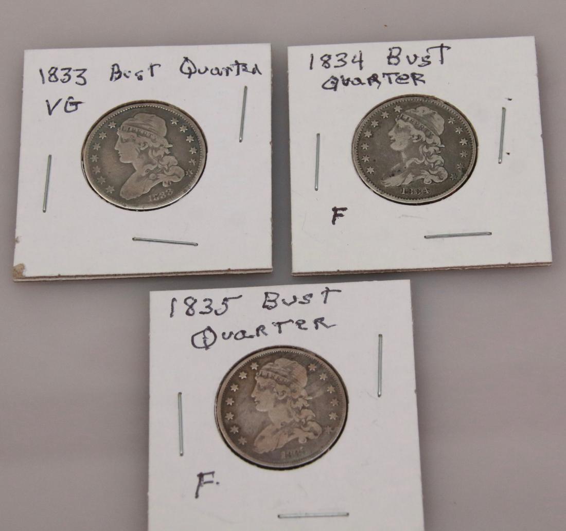 CAPPED BUST QUARTER LOT (1 of 2)