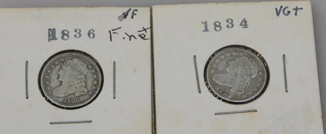 CAPPED BUST DIME LOT (1 of 2)
