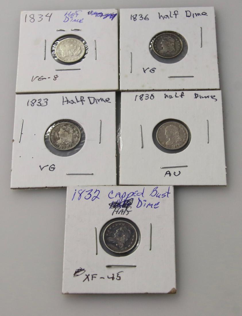 CAPPED BUST HALF DIME LOT (1 of 2)