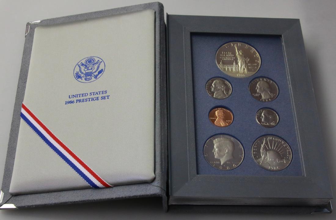 1986 U.S. PRESTIGE SET (1 of 2)