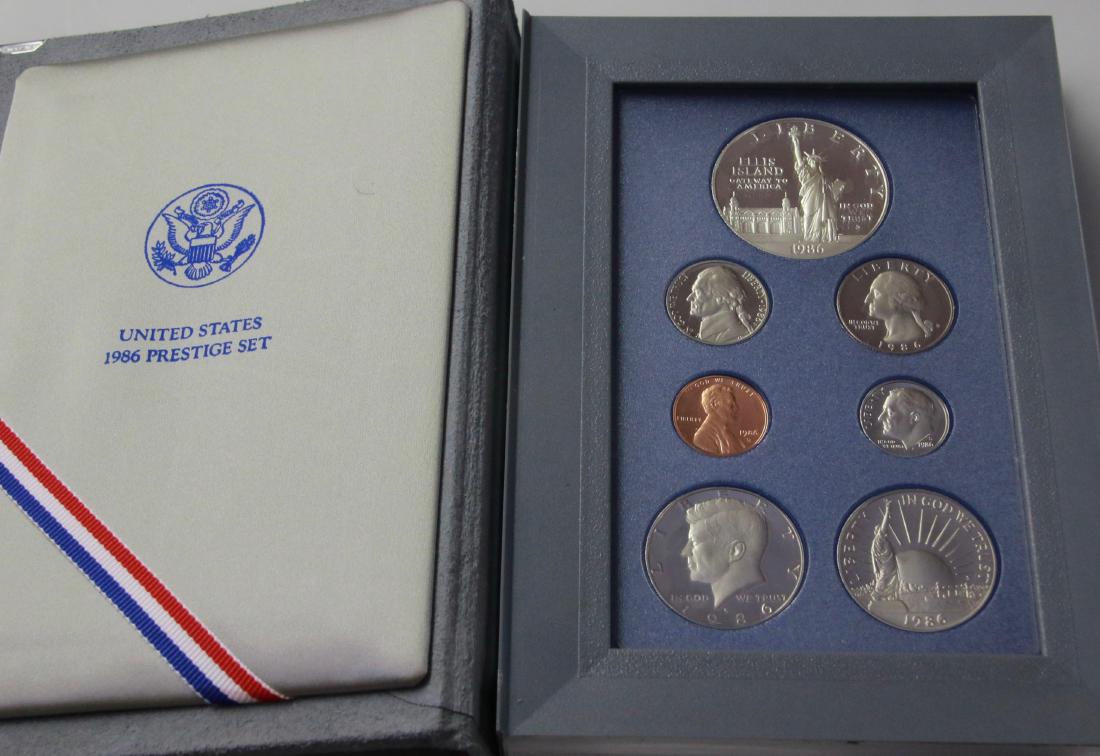 1986 U.S. PRESTIGE SET (1 of 2)