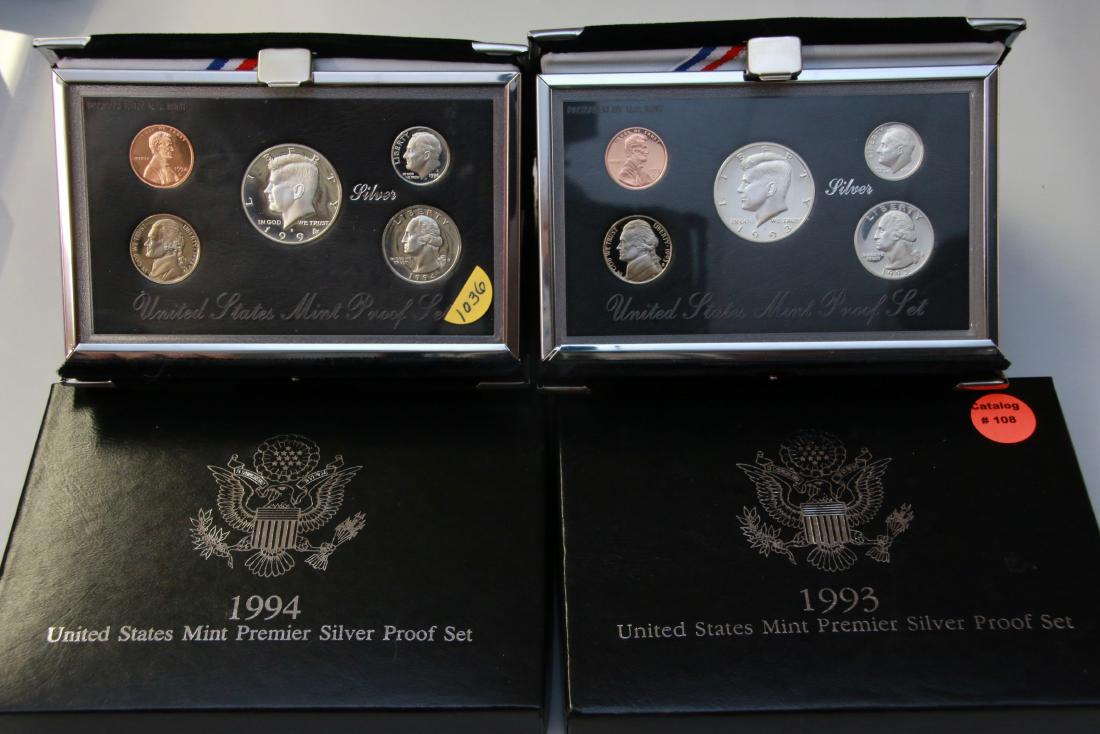 U.S. MINT PREMIER SILVER PROOF SETS (1 of 1)