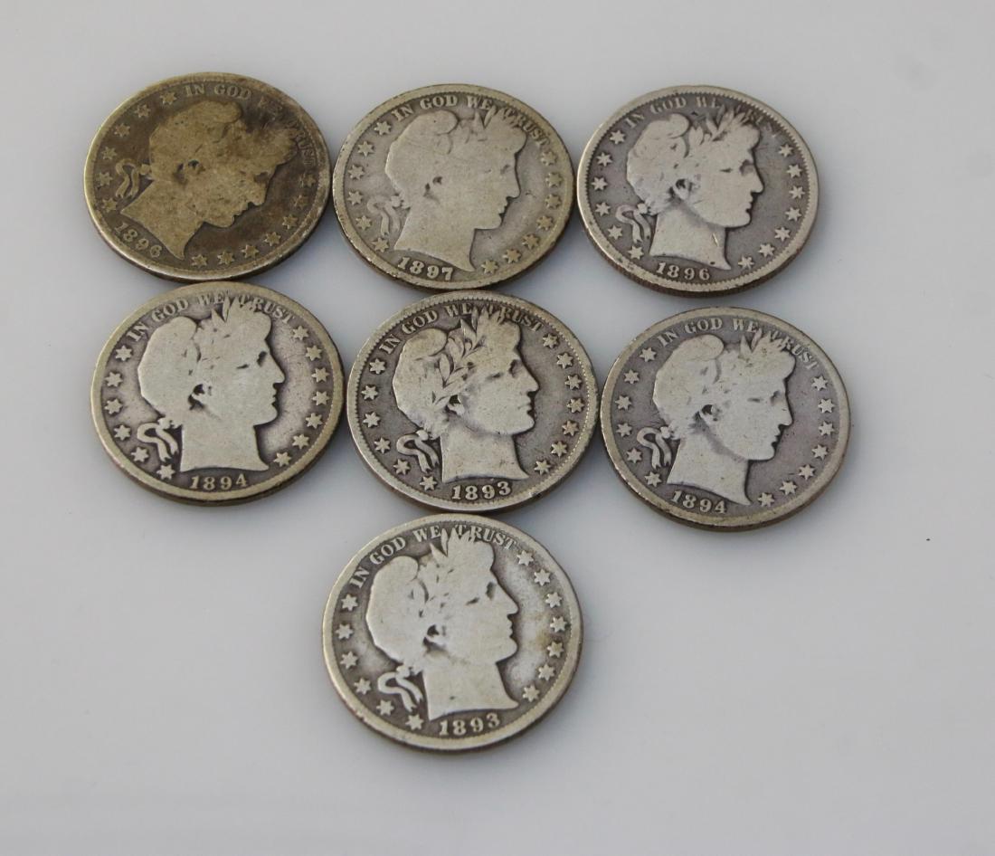 BARBER HALF DOLLAR LOT (1 of 2)
