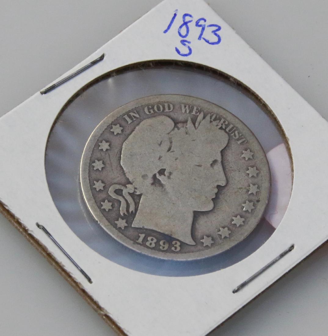 1893 S BARBER HALF DOLLAR (1 of 2)