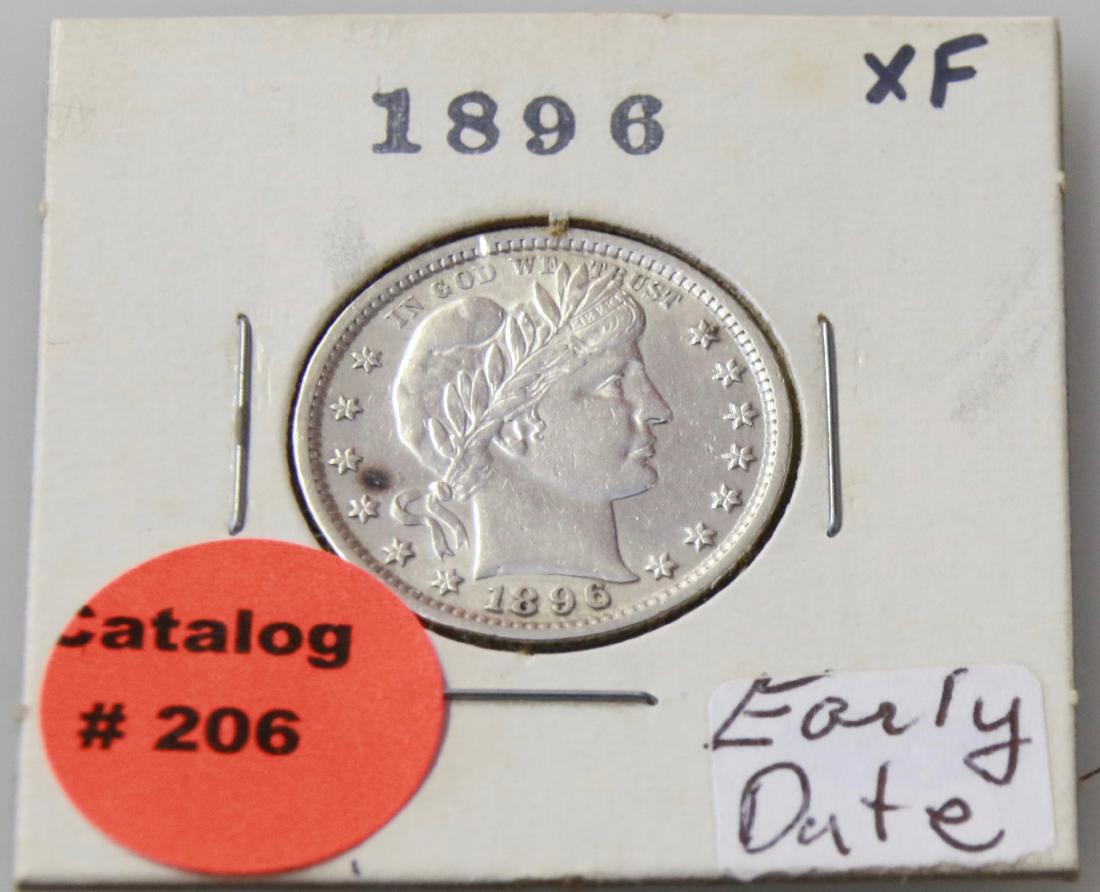 1896 BARBER QUARTER (1 of 2)