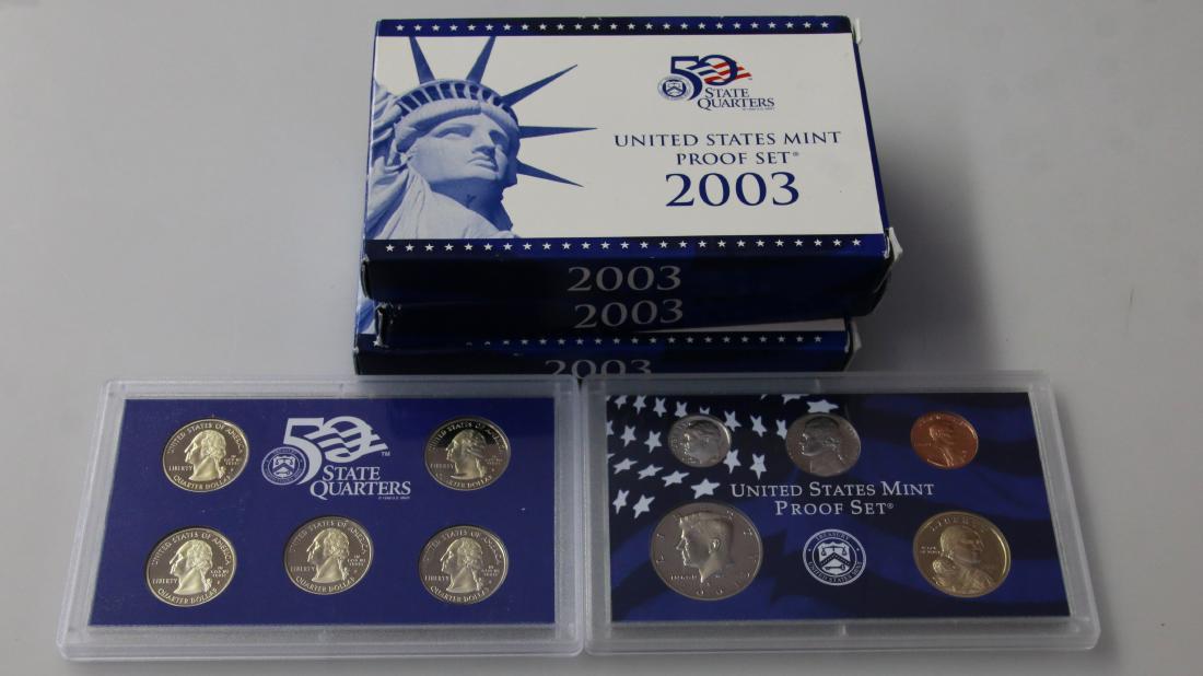 U.S. MINT PROOF SET LOT (1 of 1)