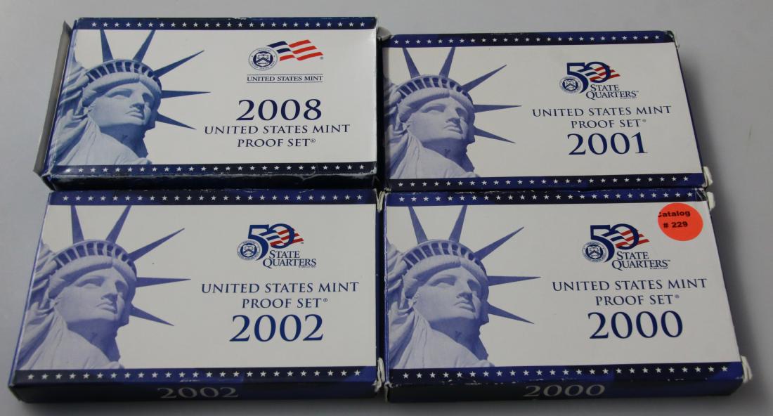 U.S. MINT PROOF SET LOT (1 of 1)