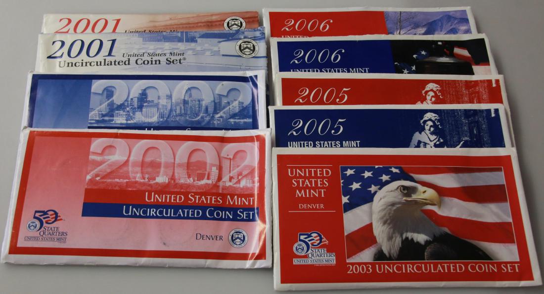U.S. MINT UNCIRCULATED COIN SET (1 of 2)