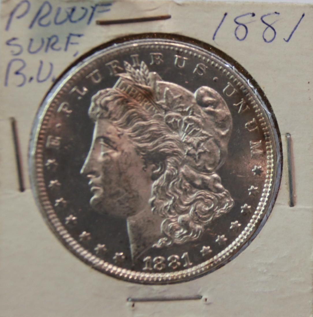 1881 MORGAN DOLLAR (1 of 2)
