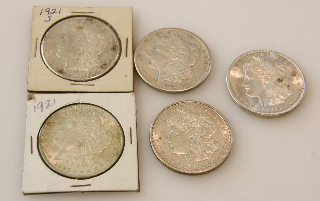 LOT OF MORGAN DOLLARS (1 of 3)