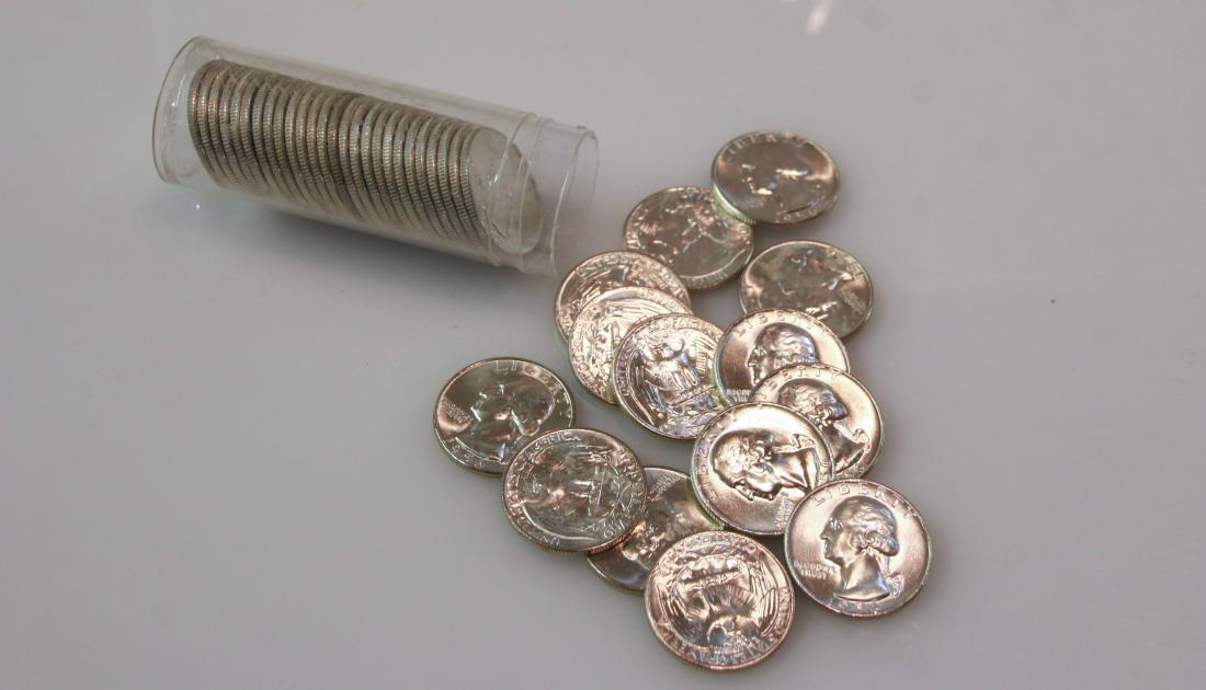 $10.00 1956 WASHINGTON QUARTERS (1 of 1)