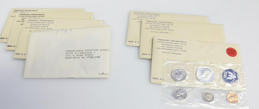 (7) 1965 MINT SETS (1 of 1)