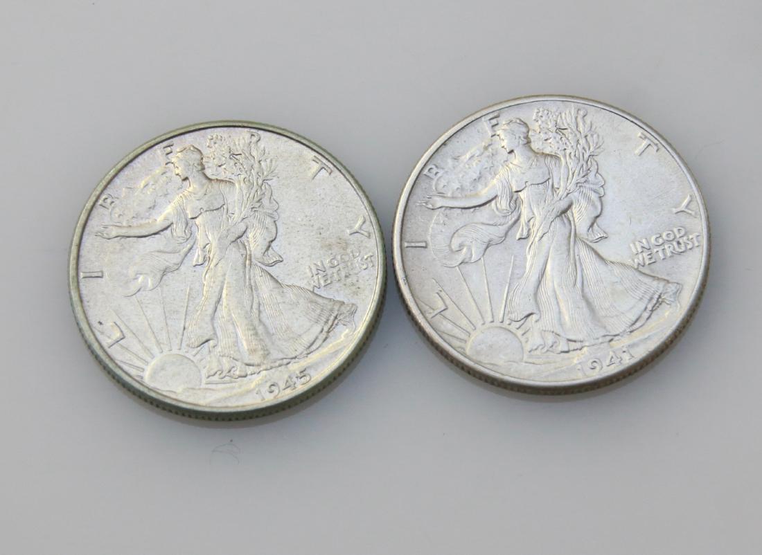 WALKING LIBERTY HALF DOLLAR LOT (1 of 2)