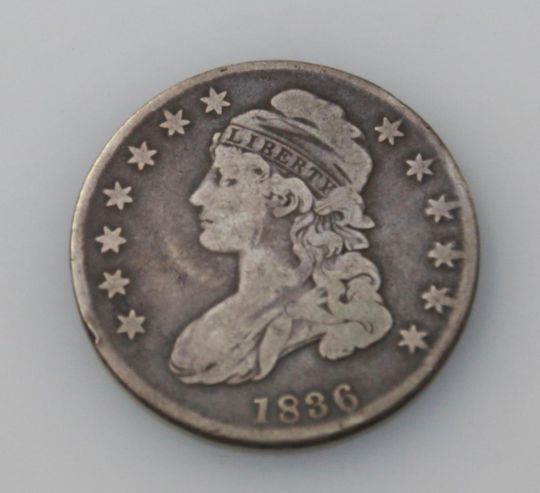 1836 BUST HALF DOLLAR (1 of 3)