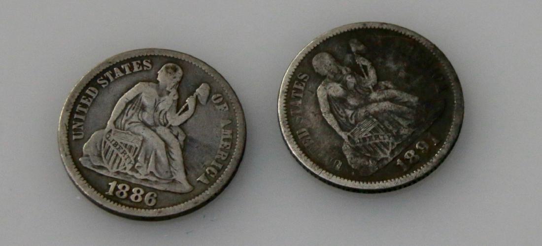 SEATED LIBERTY DIME LOT (1 of 2)