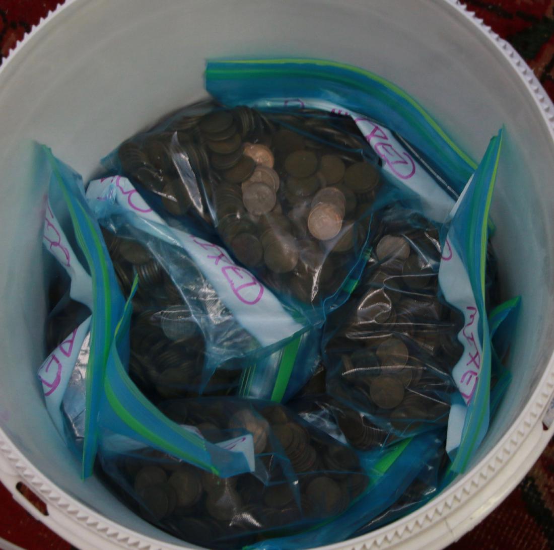 LARGE LOT OF BAGGED WHEAT CENTS (1 of 1)