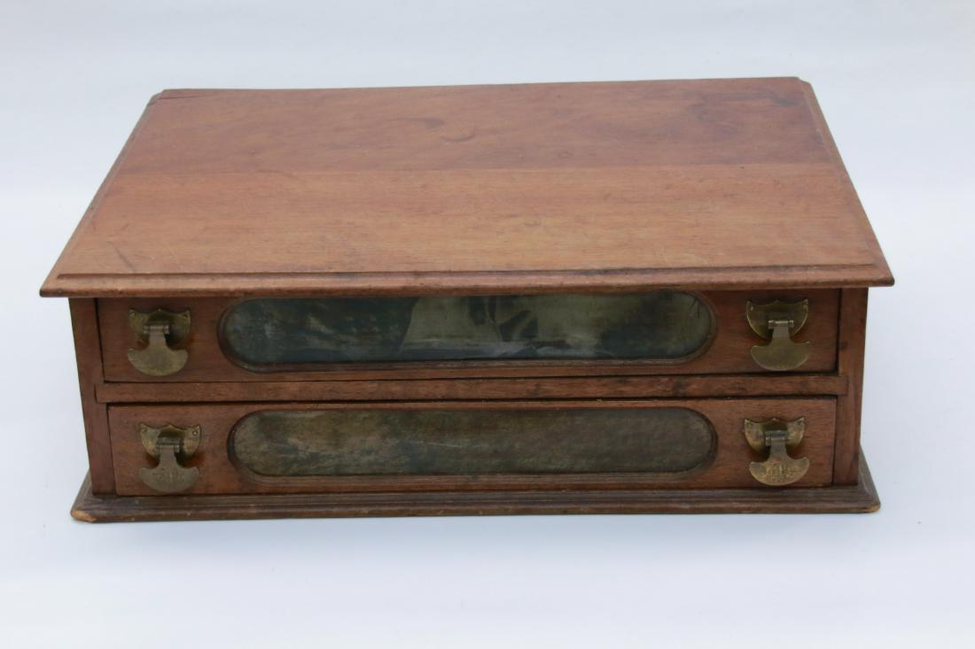 WOODEN SPOOL CABINET (1 of 4)