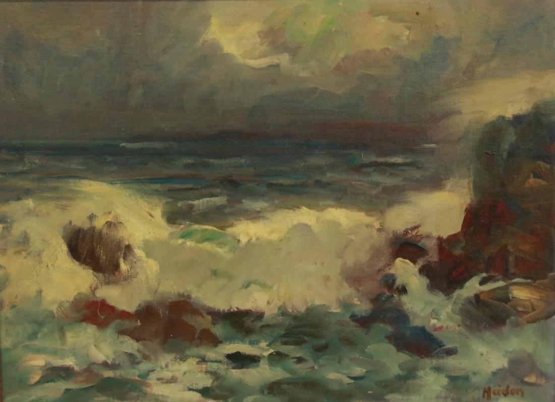 PETER HEIDEN OIL ON BOARD (1 of 4)