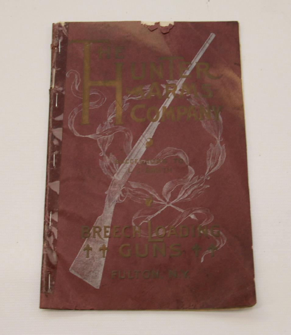 VINTAGE GUN CATALOG: THE HUNTER ARMS CO. FULTON, NEW YORK - CIRCA 1900