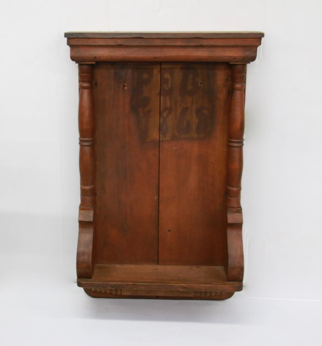 WALL MOUNTED CLOCK SHELF (1 of 3)