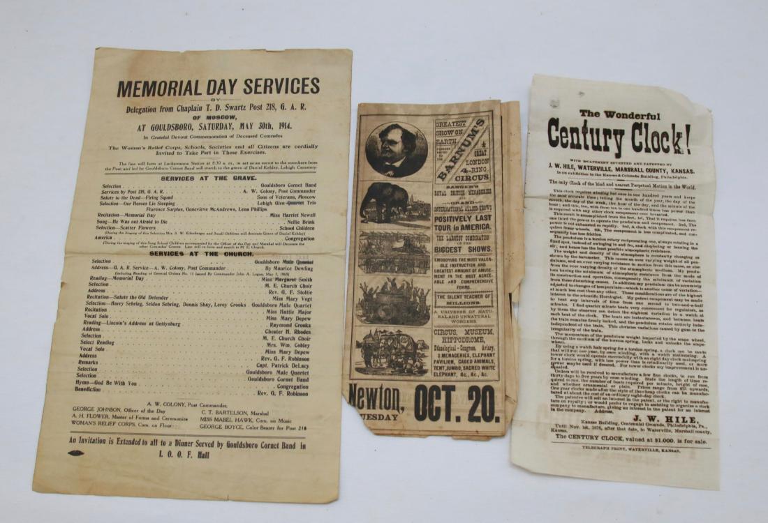 GROUP LOT OF EARLY PAPER GOODS (1 of 4)