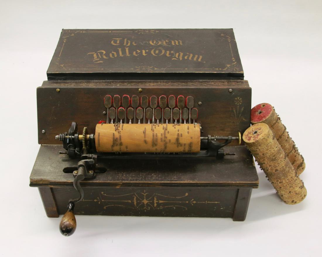 "THE GEM" ROLLER ORGAN (1 of 3)