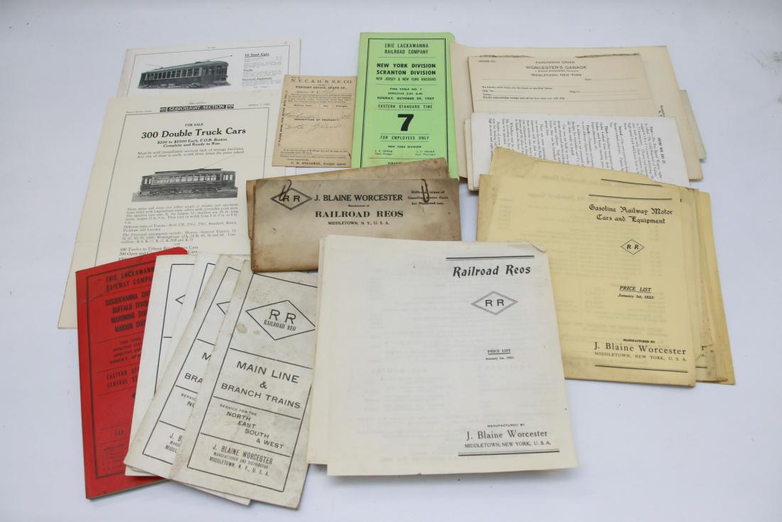 GROUP LOT OF EARLY PAPER GOODS (1 of 5)