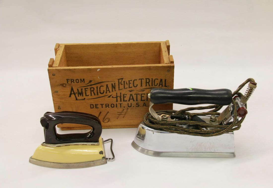 LOT OF PRESSING IRONS