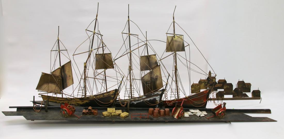 VINTAGE WALL SCULPTURE (1 of 4)