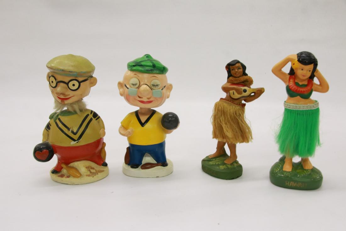 GROUP LOT OF BOBBLE-HEADS (1 of 6)