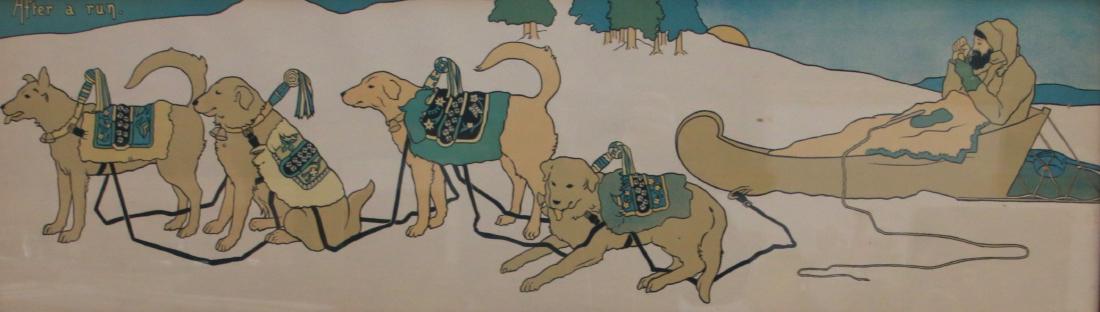 VINTAGE LITHOGRAPH (1 of 4)