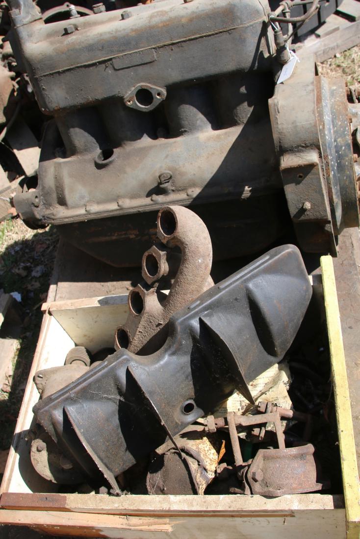 FORD MODEL "A" ENGINE AND PARTS: FORD MODEL "A" ENGINE AND PARTS