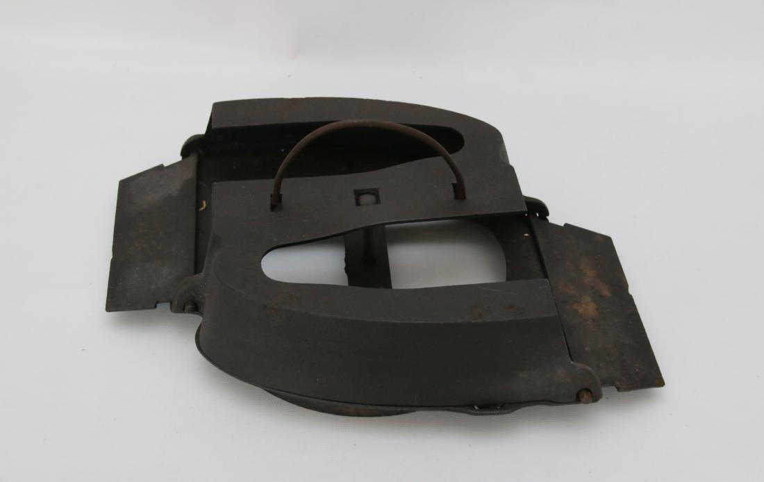 HEATER / STOVE: FOR SAD IRON - (2) IRONS - STOVE TOP HEATER . 9"