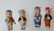 GROUP OF THREE LITTLE PIG BISQUE FIGURES - 2